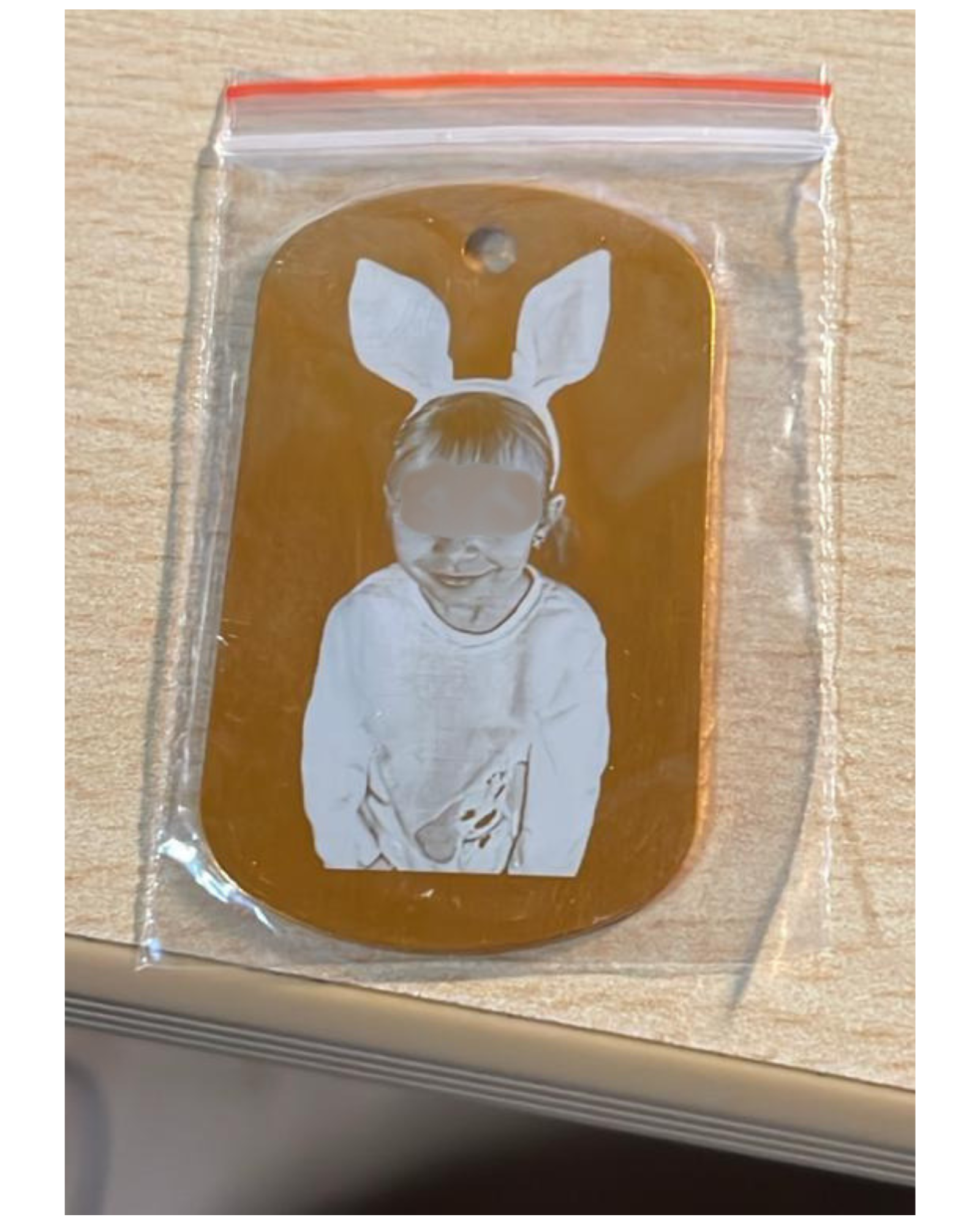 Dog Tag Anhänger – Name & Foto | Verschiedene Größen & Farben
