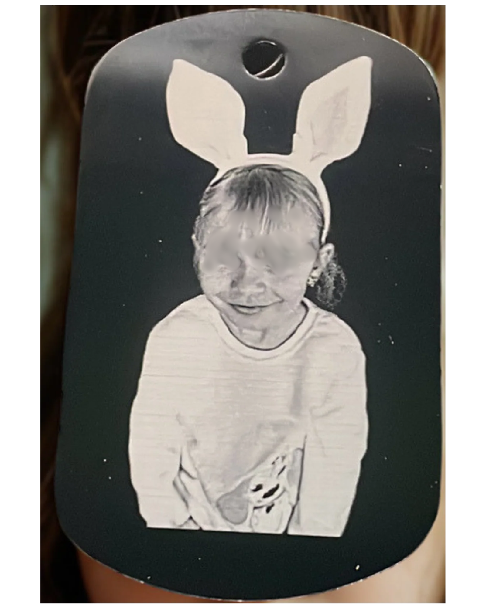 Dog Tag Anhänger – Name & Foto | Verschiedene Größen & Farben