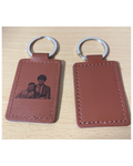 2 Personalisierte Leder Schlüsselanhänger – Set (Bestseller) 5cm X 3,4cm | Xaneth