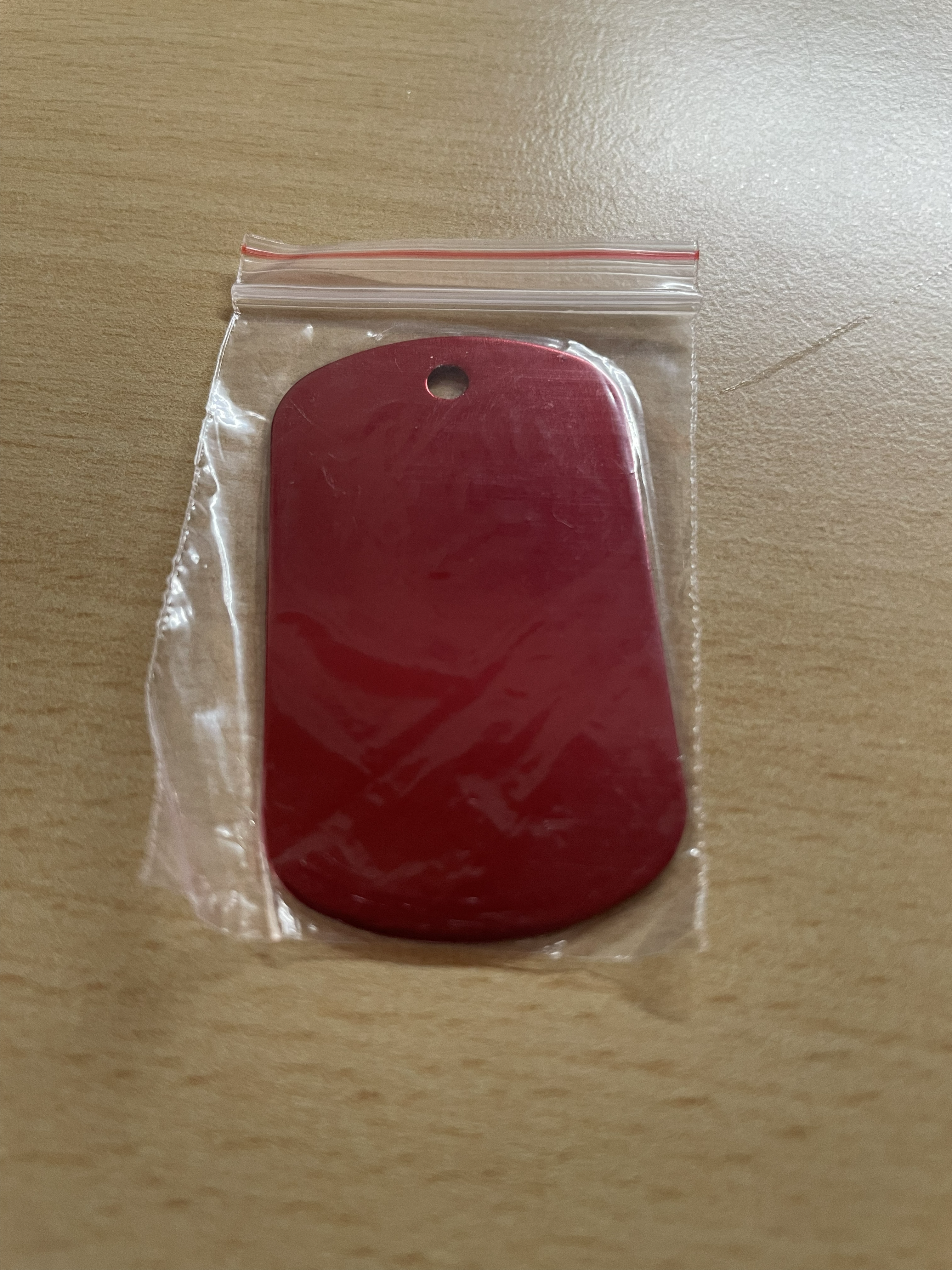 Dog Tag Anhänger – Name & Foto | Verschiedene Größen & Farben